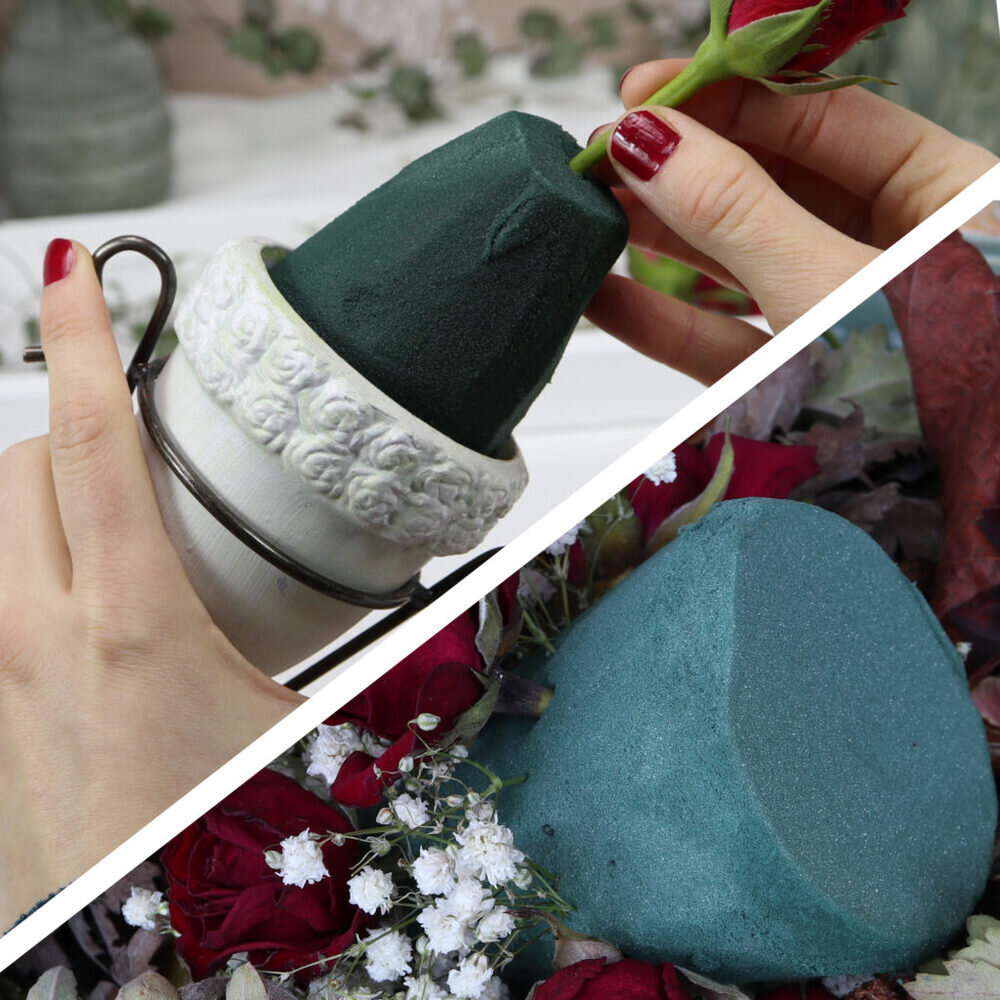 Experiment Is floral foam compostable?