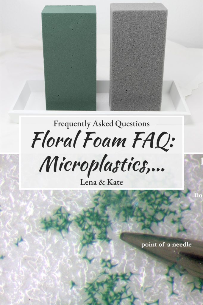 No floral foam for me! An environmental and sustainable guarantee. -  Passalongs Farm