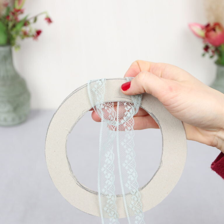Stapler DIY | Flower Wreath from Dried Flowers!